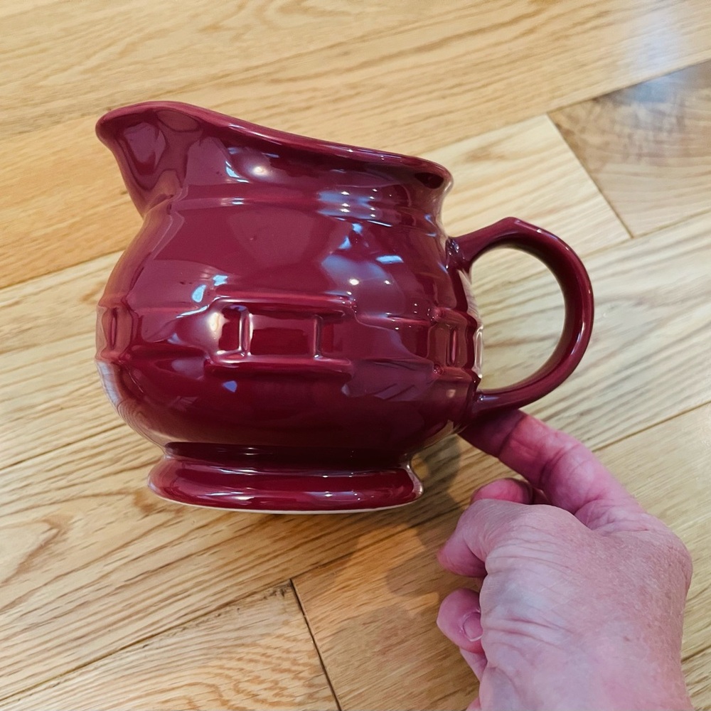 Longaberger paprika Sauce Pitcher